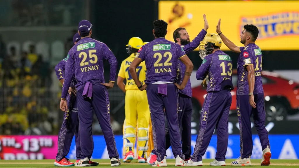 CSK vs KKR IPL 2025 25th Match