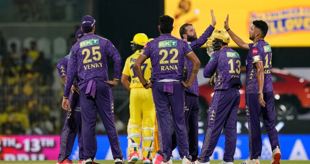 CSK vs KKR IPL 2025 25th Match