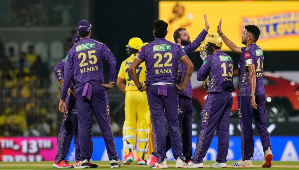 CSK vs KKR IPL 2025 25th Match