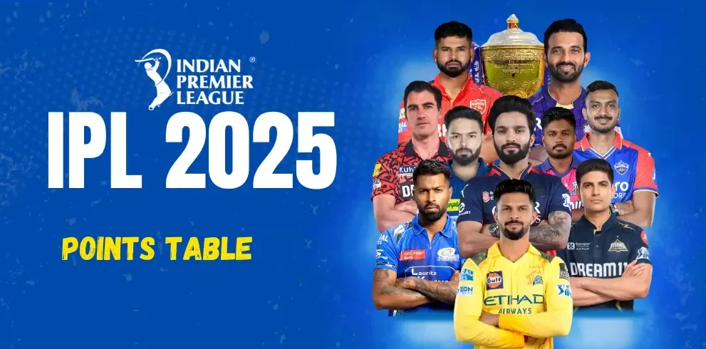 IPL 2025 Points Table