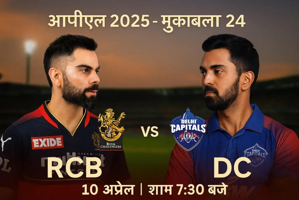 RCB vs DC 24th Match Preview