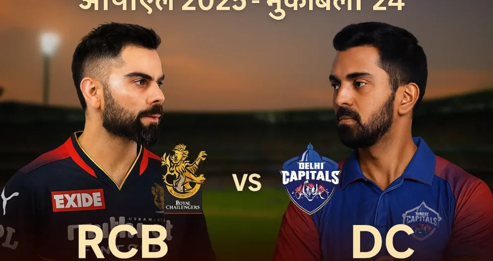 RCB vs DC 24th Match Preview
